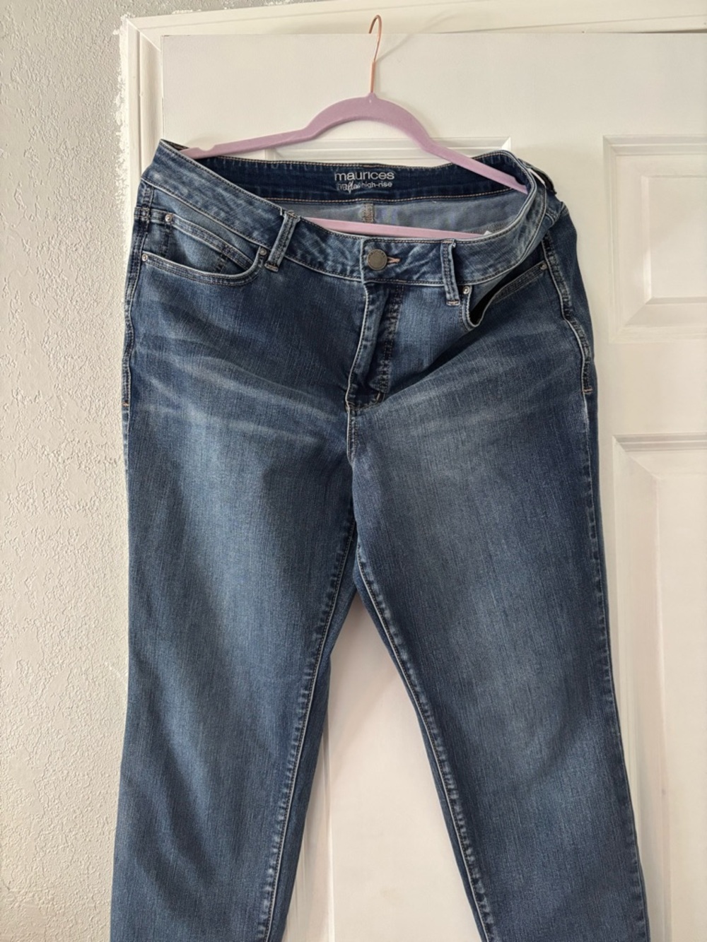 Maurices Skinny Jeans in Mid Blue Wash